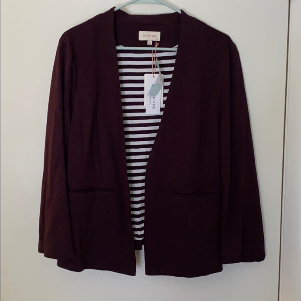 Purple blazer